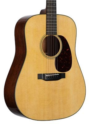 Martin D18 Acoustic Guitar Natural with Case
